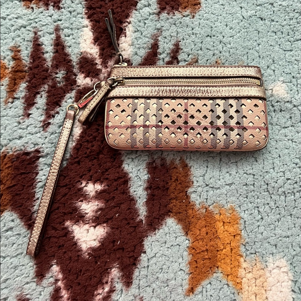Burberry wristlet